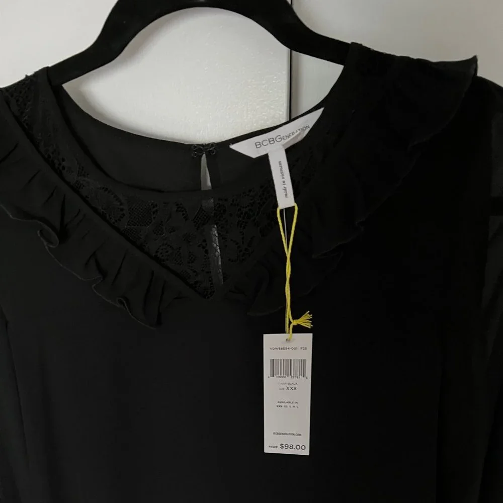 🎉HP🎉 BCBGeneration Lace Shirt Dress - Picture 6 of 9